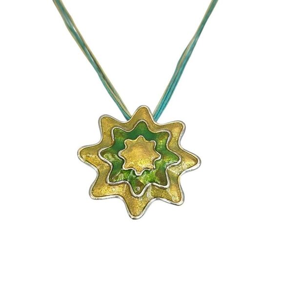 vintage star statement necklace - Picture 5 of 5